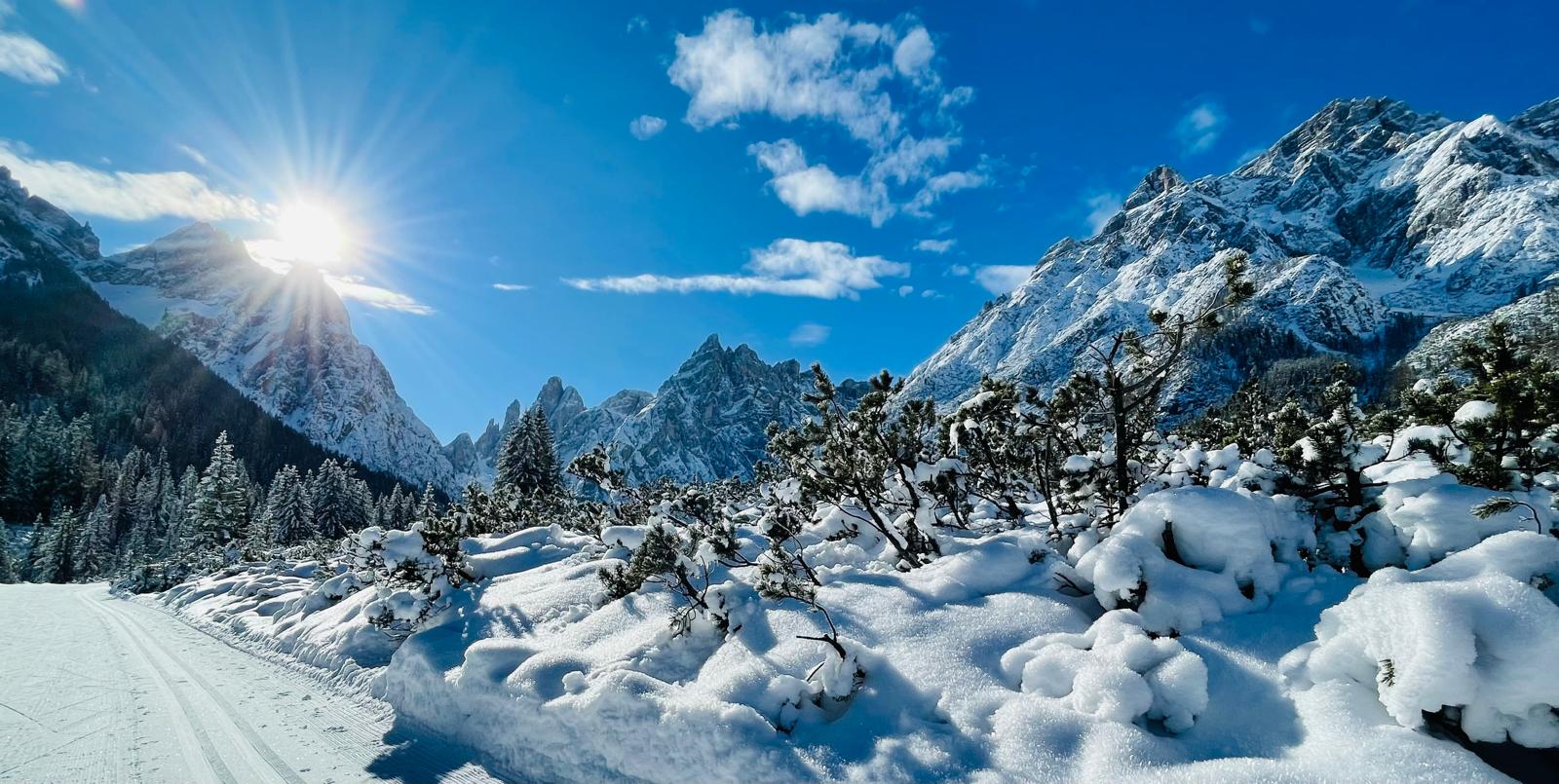 Langlauf - Genusswoche in Toblach 2027 Achtung! Einzelzimmer sind bereits ausgebucht!